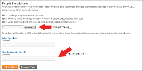 Squidoo - Lensmaster Workshop_text module 6