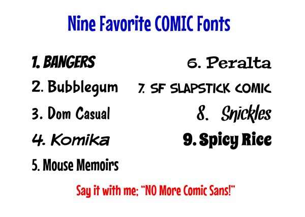 8FavoriteCOMICFonts_Image