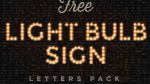Tips and Tricks: Free Light Bulb Sign Letters | GCU Community