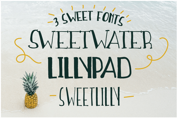 Sweetwater Handwritten Font Trio ~ Slab Serif Fonts on Creative Market 2016-06-08 20-56-10