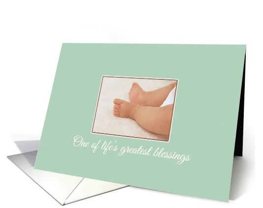 Baby Congratulations Life s Greatest Blessings card 1049839