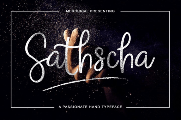 sathscha-script-by-thehungryjpeg-thehungryjpeg-com