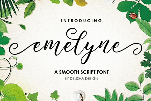 Freebie Wednesday: Emelyne Script (Font) | GCU Community