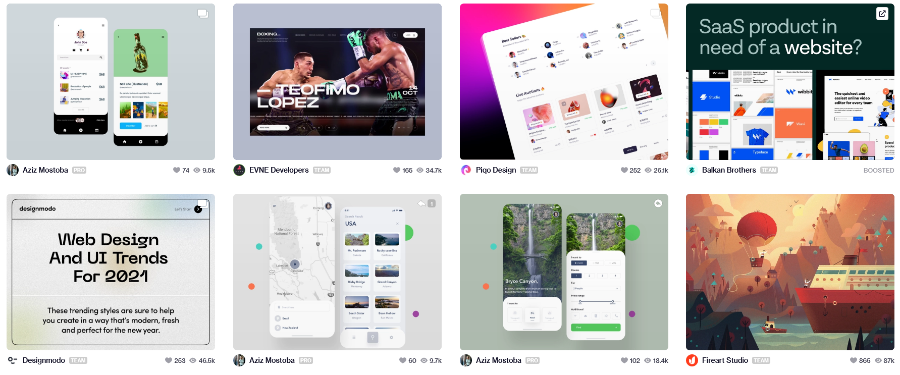 FireShot Capture 7233 - 2022 Trends designs, themes, templates and downloadable graphic elem_ - dribbble.com
