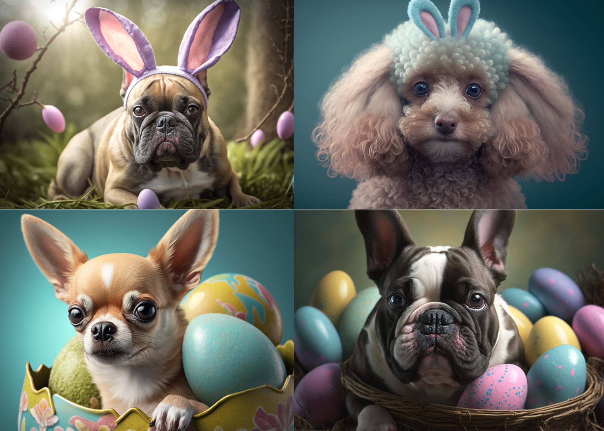 easter dogs